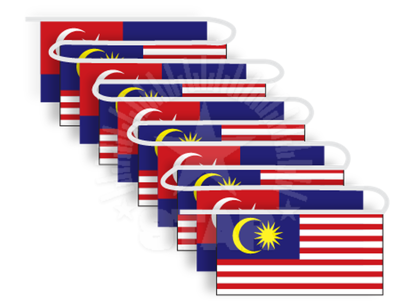 Malaysia & Johor Bunting 马来西亚与柔佛州旗串