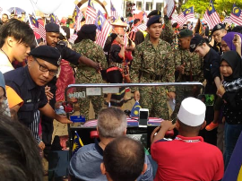 Star Light Flag Trading Attend Merdeka Parade 2016