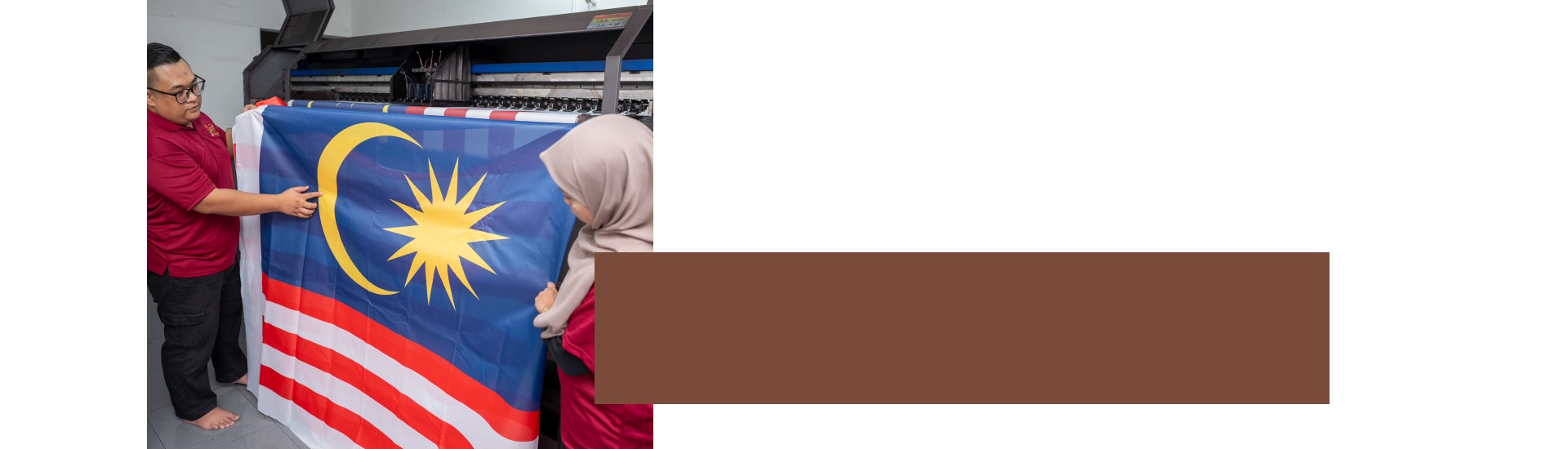 Custom Printed Flag Malaysia Bring Your Design to Life