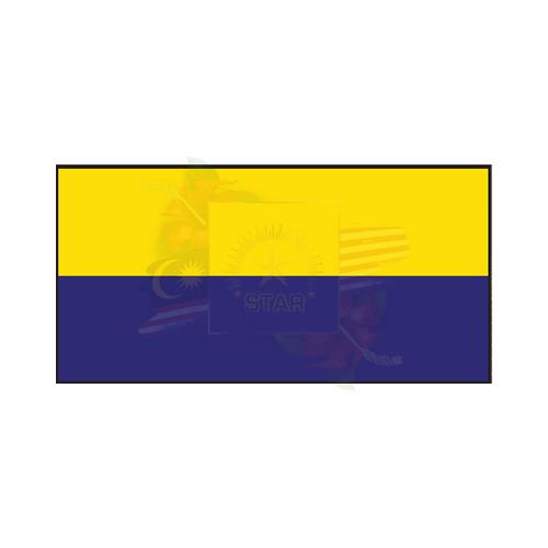 Perlis Indera Kayangan Flag <br /> 玻璃市州旗