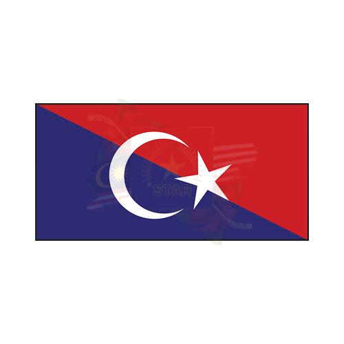 Johor Bahru Flag <br /> 新山县旗
