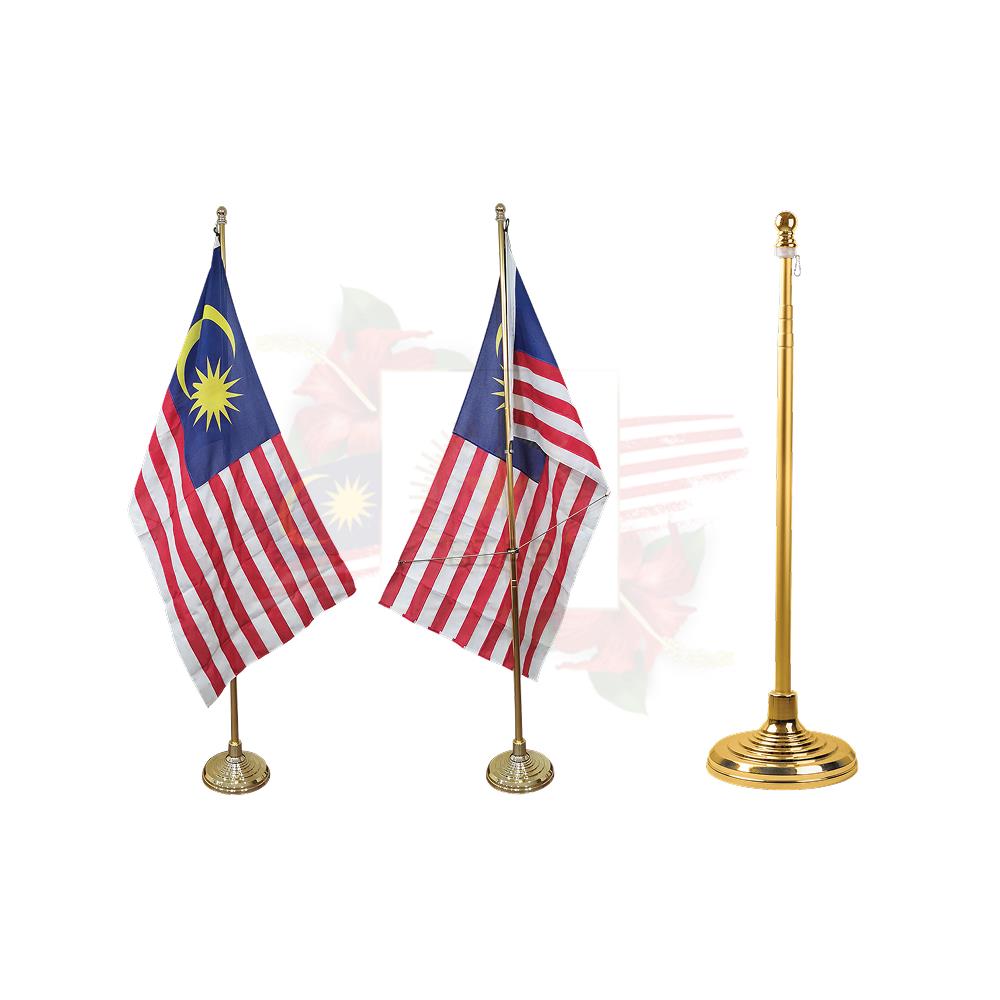 Adjustable Aluminium Indoor Flag Stand <br/> 室内旗杆